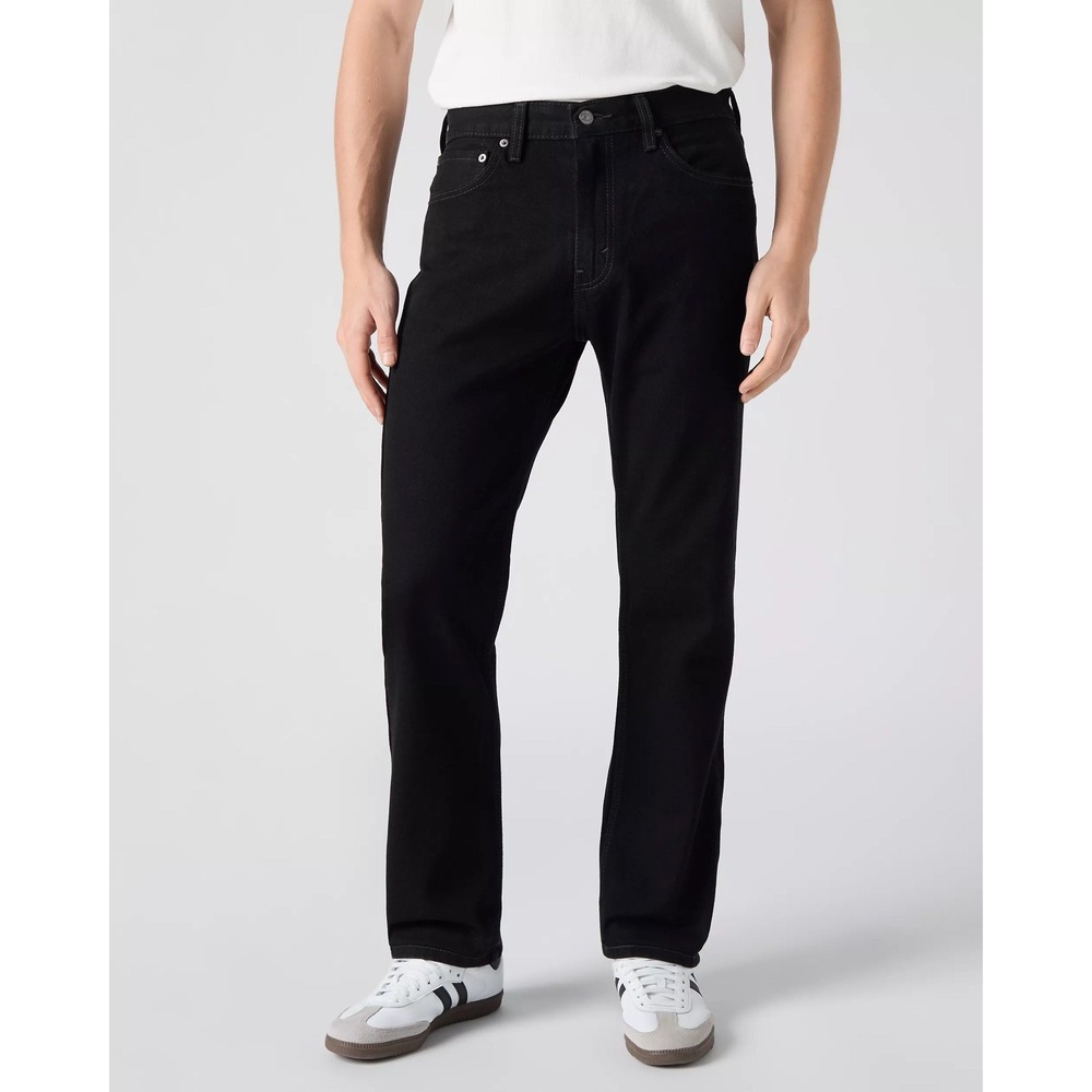 Levi's 505 Men's Jeans 36x34 Black Regular Fit Straight Leg NWT 00505-0260 New